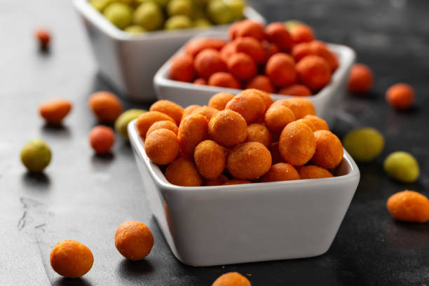 تصویر 3 از فروش بادام زمینی فلفلی + قیمت خرید به صرفه